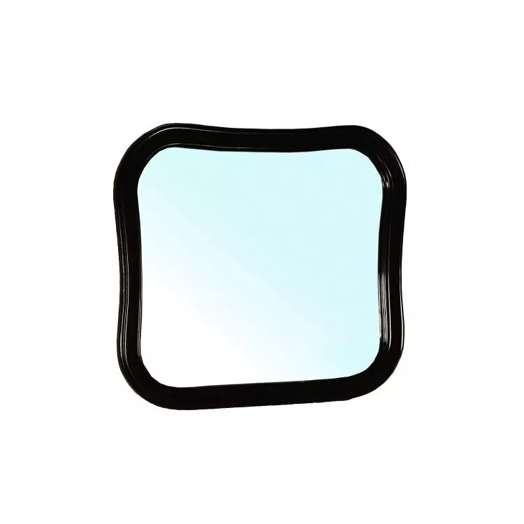 Solid wood frame mirror-espresso