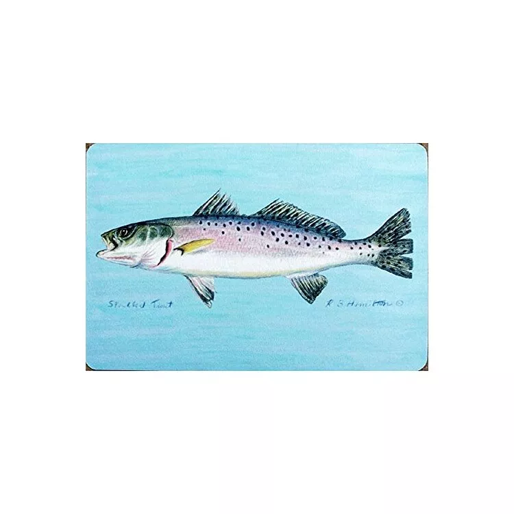 Speckled Trout Door Mat 30x50