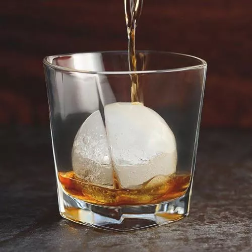 Sphere Ball Ice Cube Tray Mold by Peak Ice Works