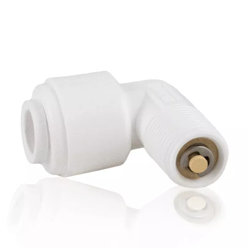 SST Check Valve Quick Connector Elbow