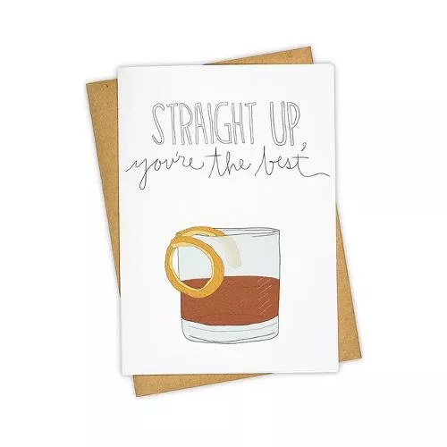 Straight Up You're the Best Card