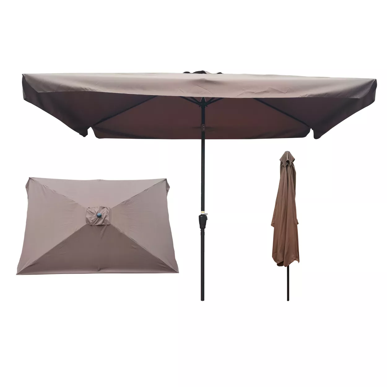 Streamdale 10 X 6.5FT Rectangular Patio Umbrella