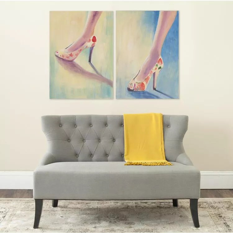Summer Shooz Diptych Wall Art