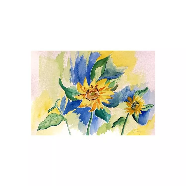 Sunflower Door Mat 18x26
