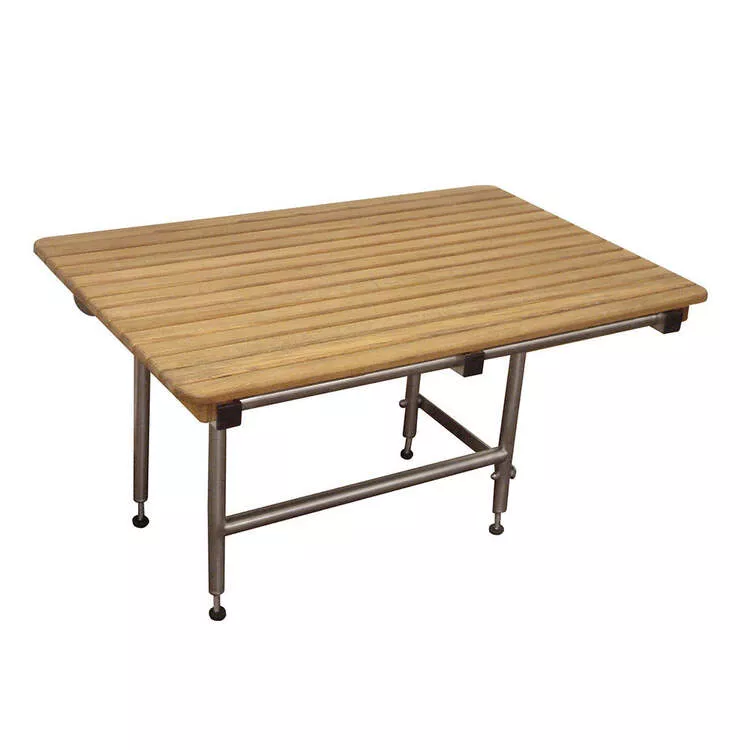 Teakworks4U ADA Compliant Shower Bench w Legs