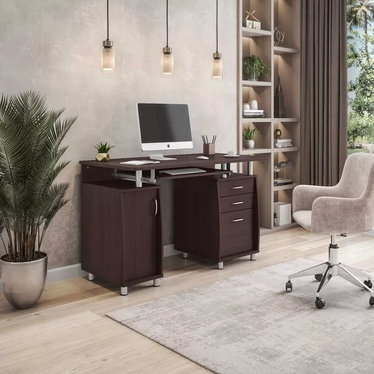 Techni Mobili Computer Desk with Storage - Workstation