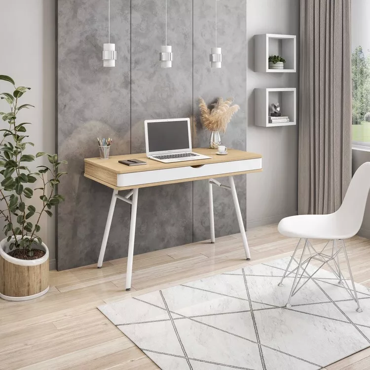 Techni Mobili Modern Computer Desk with Storage - Multi-Function Desk