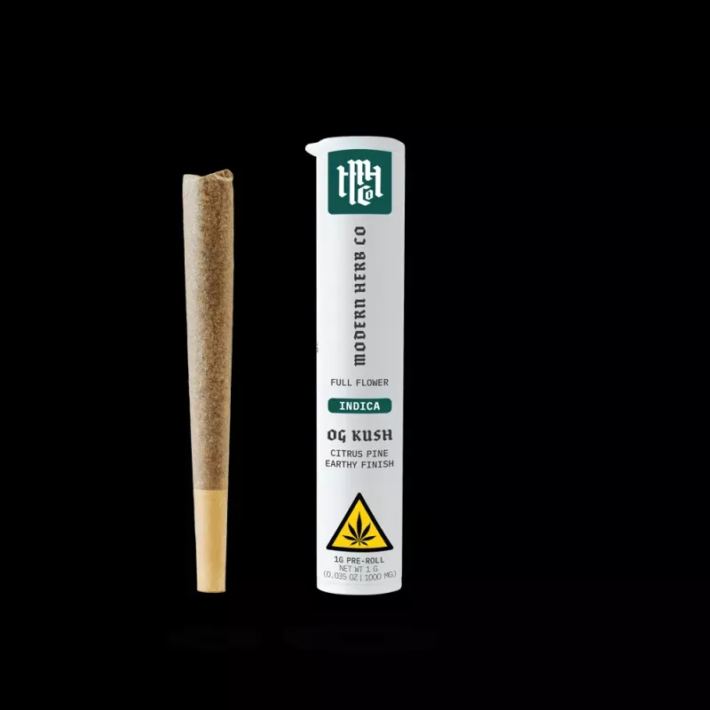 THCa Pre-Roll: OG Kush (Indica), 1g