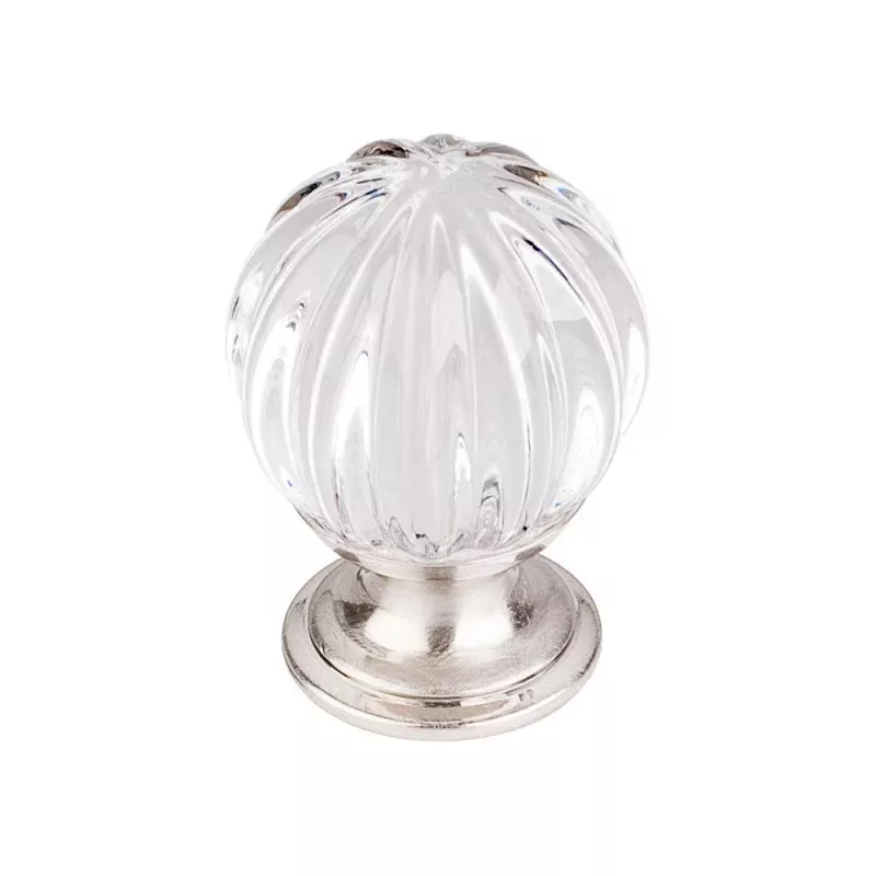 Top Knobs Clear Melon Crystal Knob