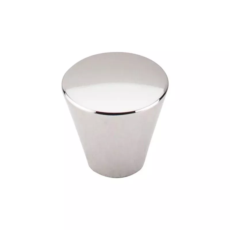 Top Knobs Cone Knob in Polished Nickel