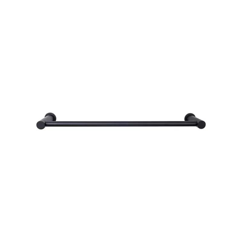 Top Knobs Hopewell Double Towel Bar in Flat Black
