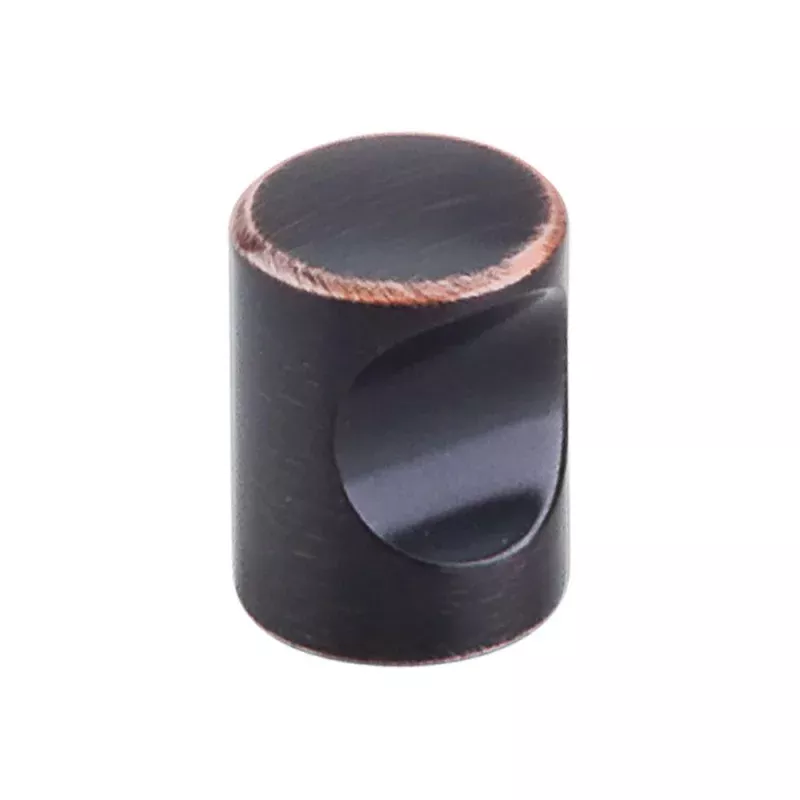 Top Knobs Indent Knob in Tuscan Bronze