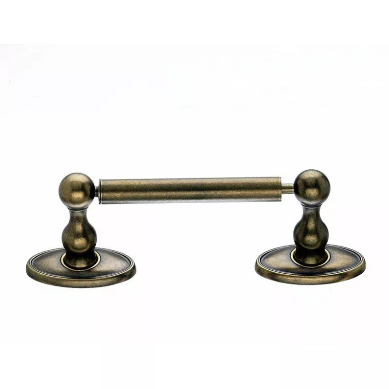 Topknobs ED3GBZC Tissue Holder with Oval Backplate in German Bronze
