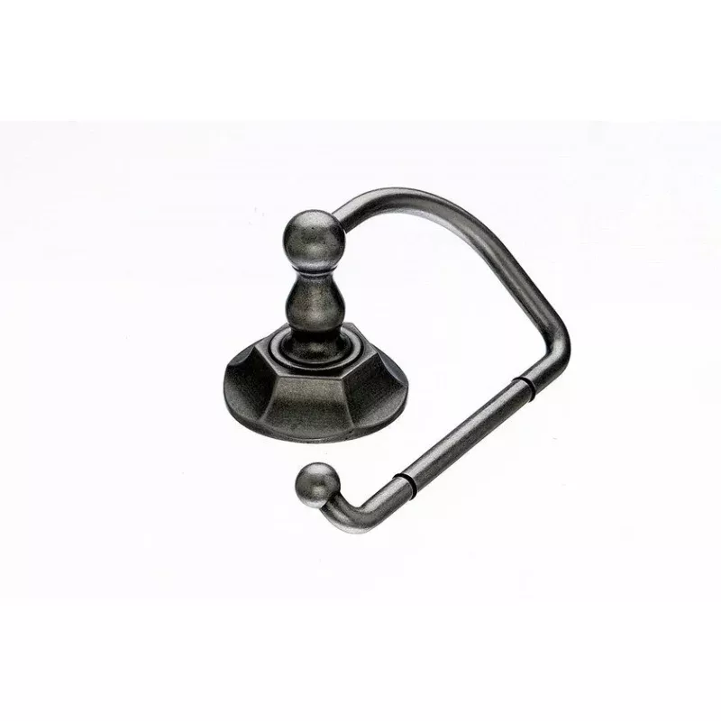 Topknobs ED4APB Tissue Hook with Hex Detail in Antique Pewter