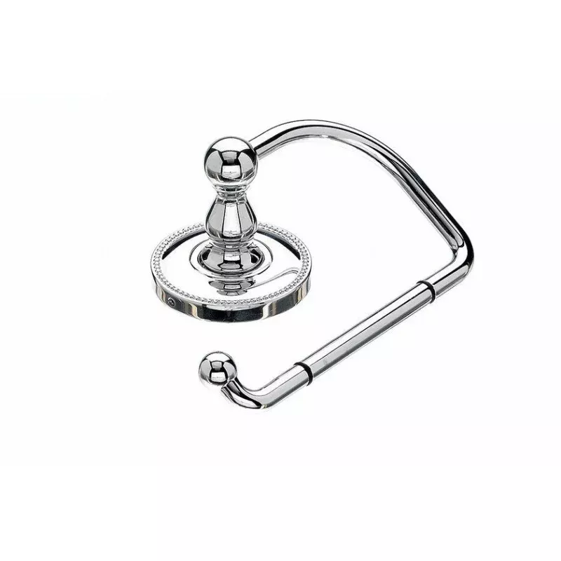 Topknobs ED4PCA Tissue Hook with Beaded Detail in Polished Chrome