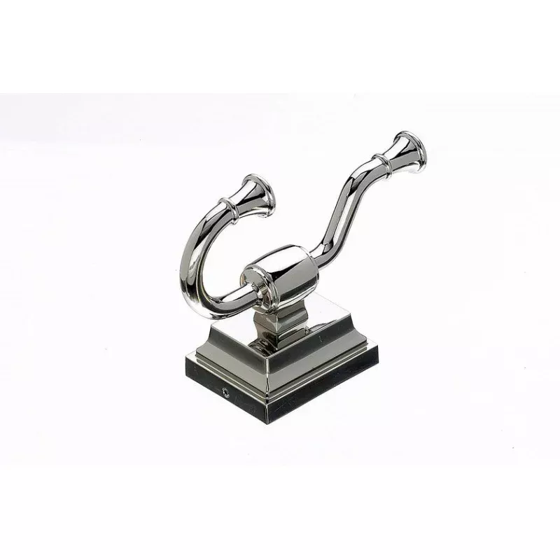 Topknobs STK2PN Double Hook in Polished Nickel