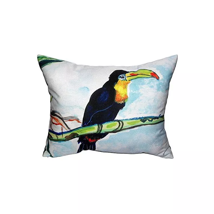 Toucan Extra Large Zippered Pillow 20x24