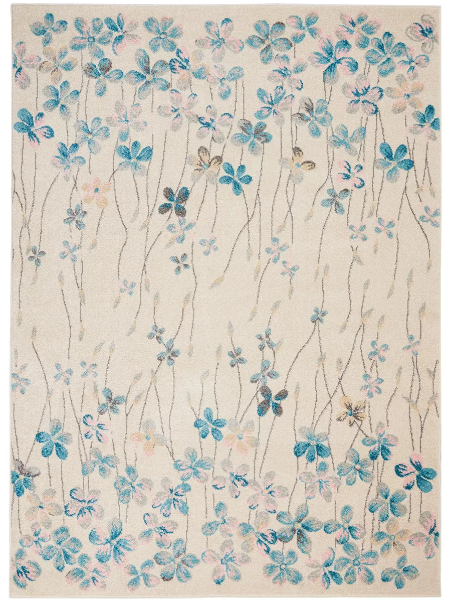 Tranquil TRA04 Ivory 2'3" x 7'3" Rug