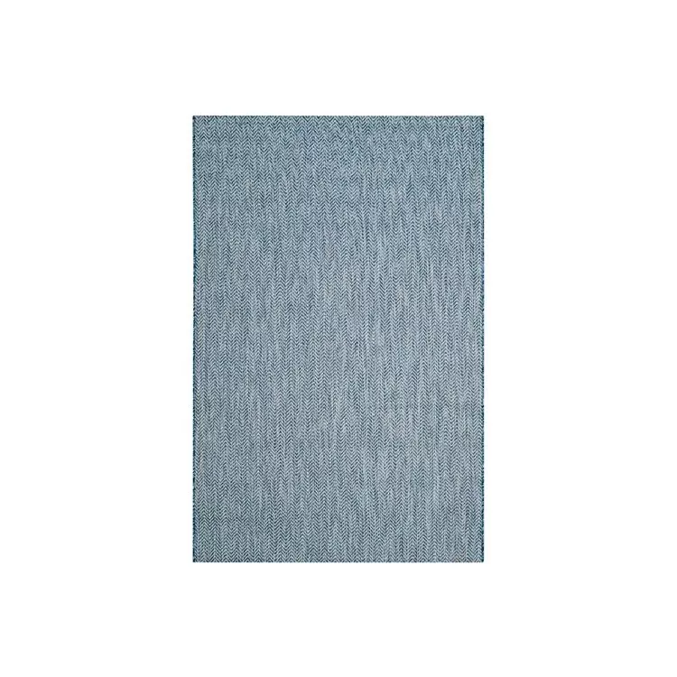 Transitional Rug - Courtyard Polypropylene -Navy/Grey Style-A