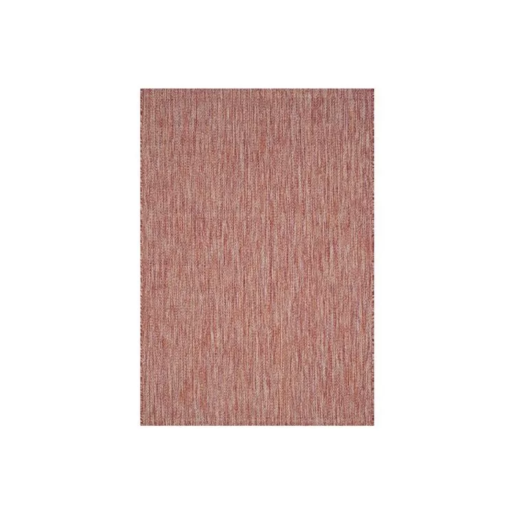 Transitional Rug - Courtyard Polypropylene -Red/Red