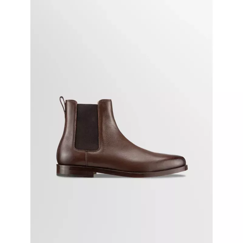 Trento Leather Boot in Brandy