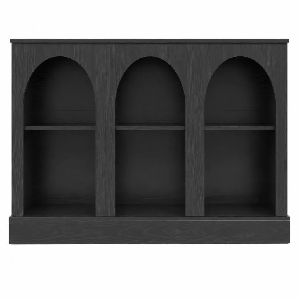 Tribesigns Farmhouse 3-Tier Wood Console Table