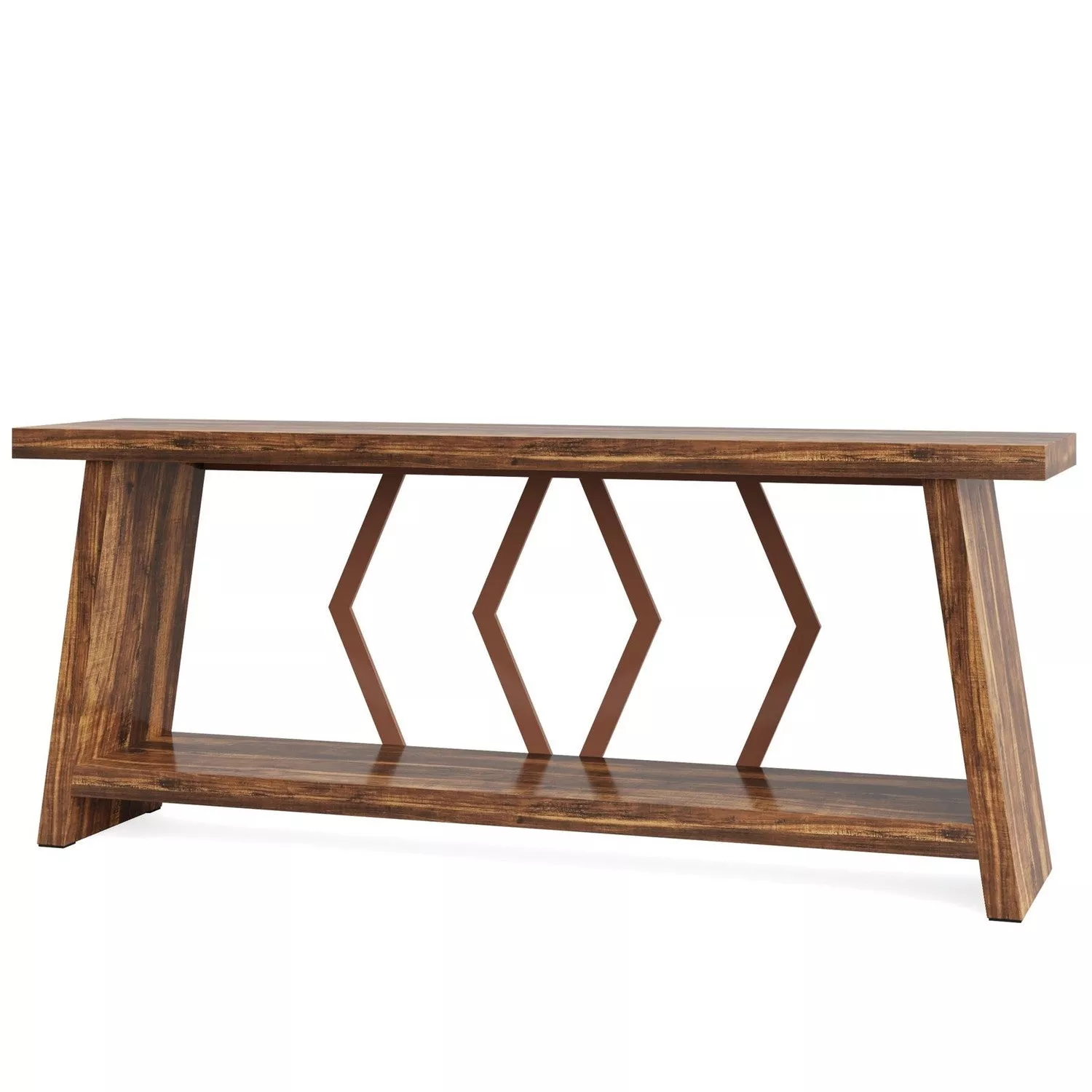 Tribesigns Farmhouse Wood Console Table