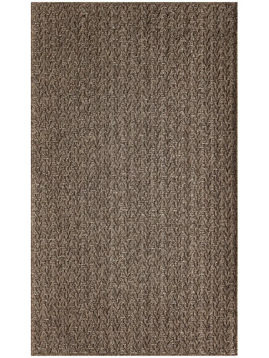 Tulum TLM02 Brown 2'2" x 10' Rug