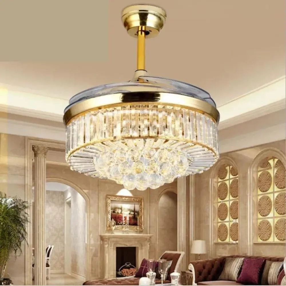 Two In One Magical Fan Chandelier With Remote Control