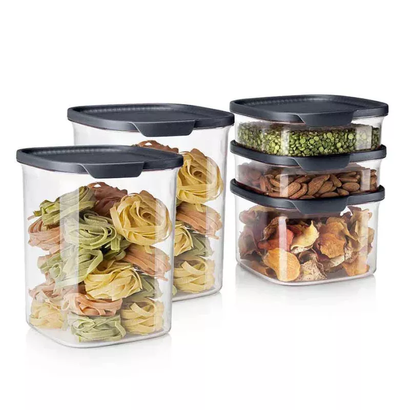 Ultra Clear Square | Food Storage Containers, 5 Piece Set