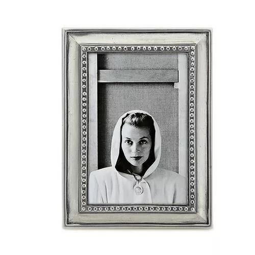 Veneto Medium Rectangle Frame, 4" x 6" by Match Pewter