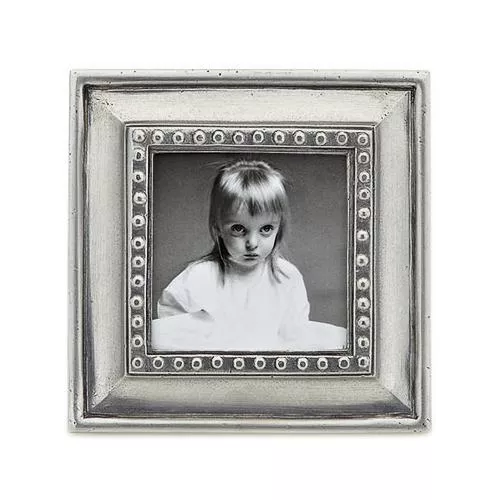 Veneto Small Square Frame by Match Pewter