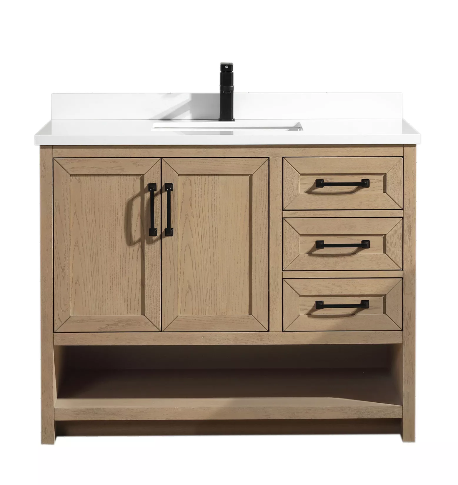 Venice 42" Bathroom Vanity Oak