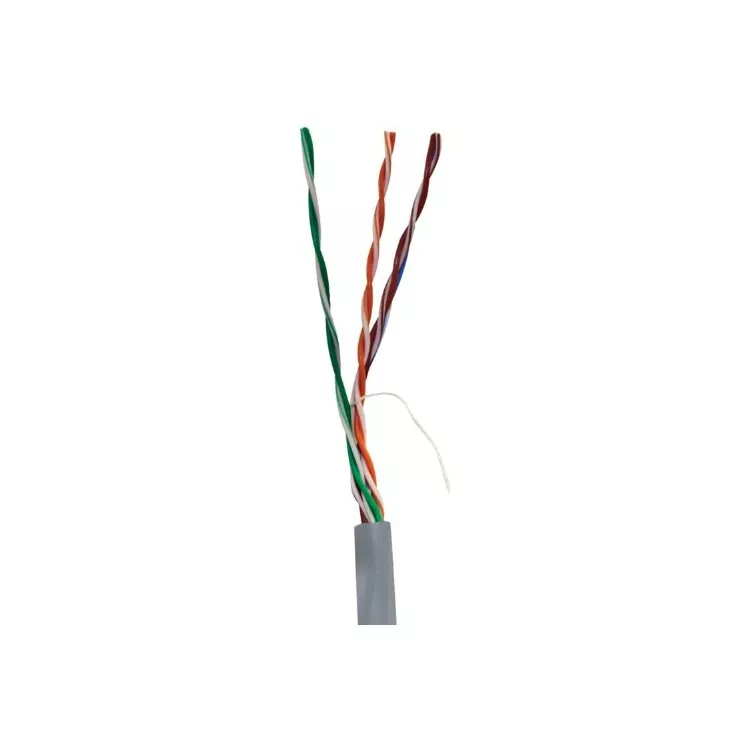 VERICOM MBW5U-01442 CAT-5E UTP Solid Riser CMR Cable, 1,000ft (Gray)
