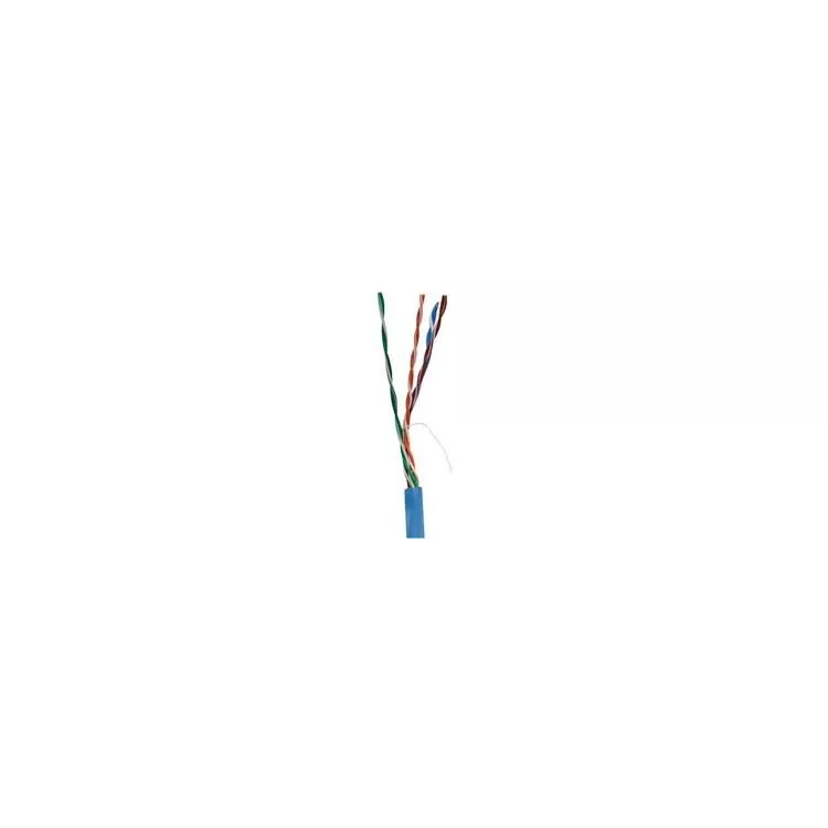 VERICOM MBW5U-02400 CAT-5E UTP Plenum Rated CMP Cable, 1,000ft (Blue)