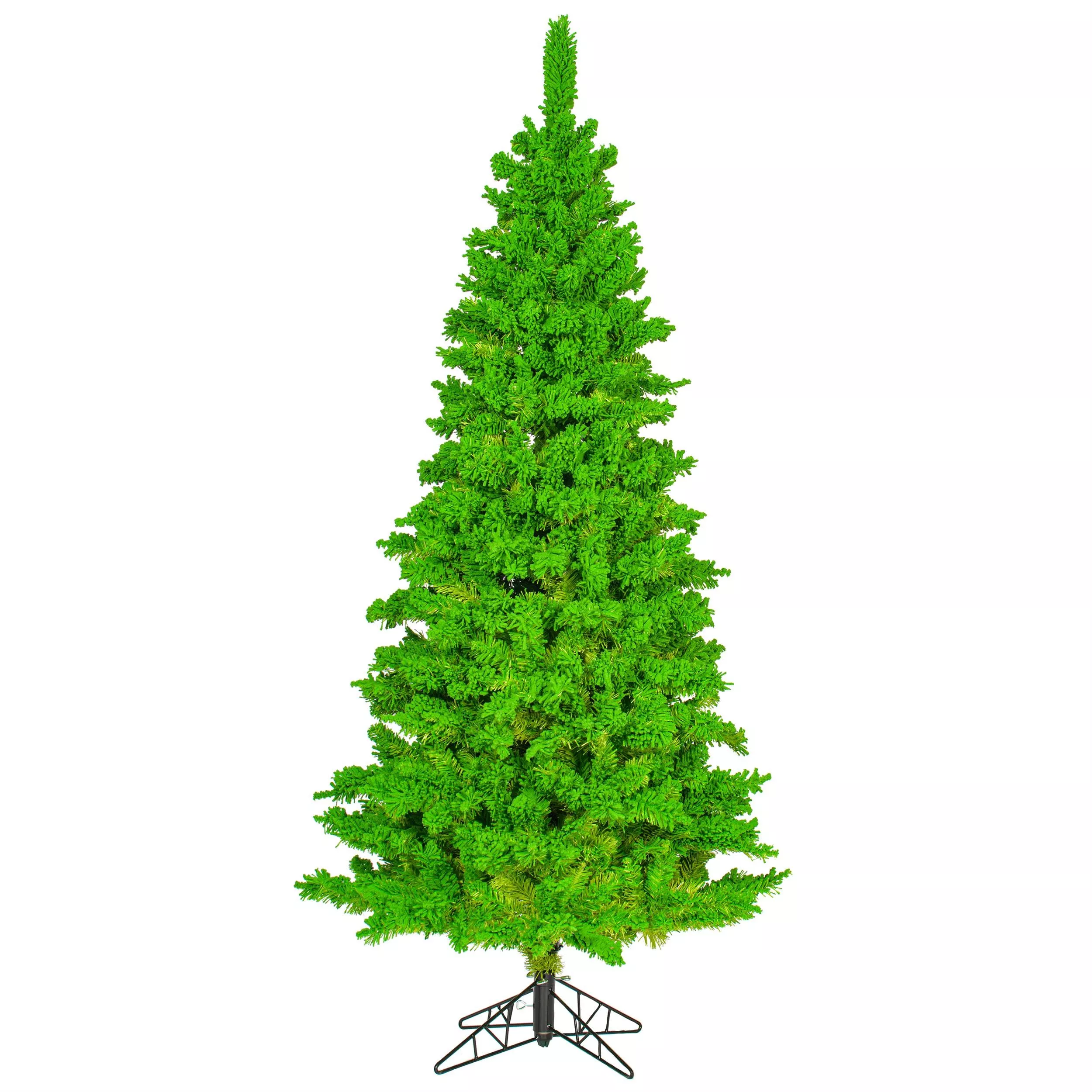Vickerman Flocked Lime Fir Tree 360T -
