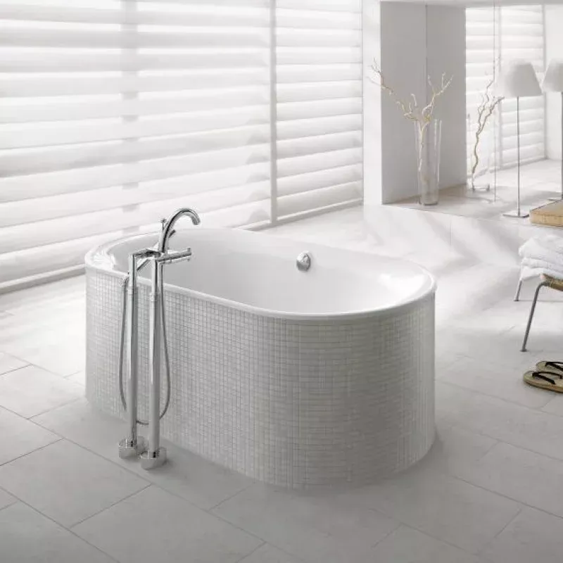 Villeroy & Boch Cetus oval bath, built-in white