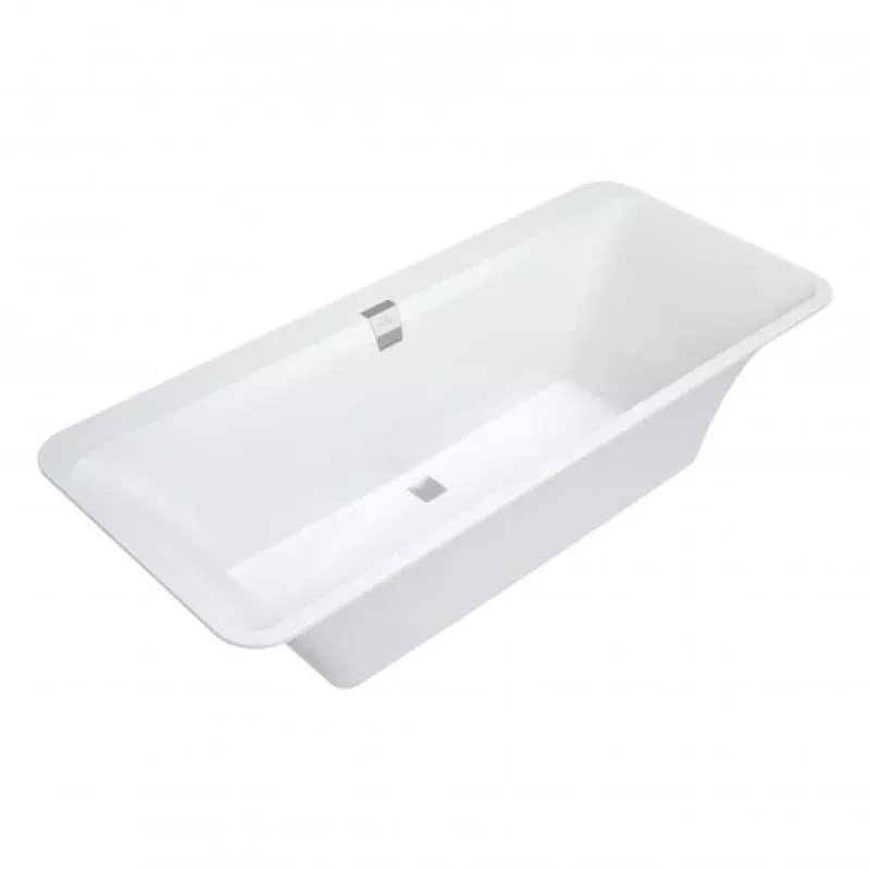 Villeroy & Boch Squaro Edge 12 rectangular bath, built-in