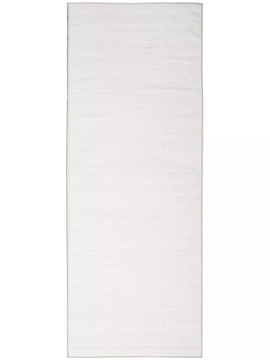 Washable Essentials WAE01 Ivory/Gray 2'2" x 10' Rug