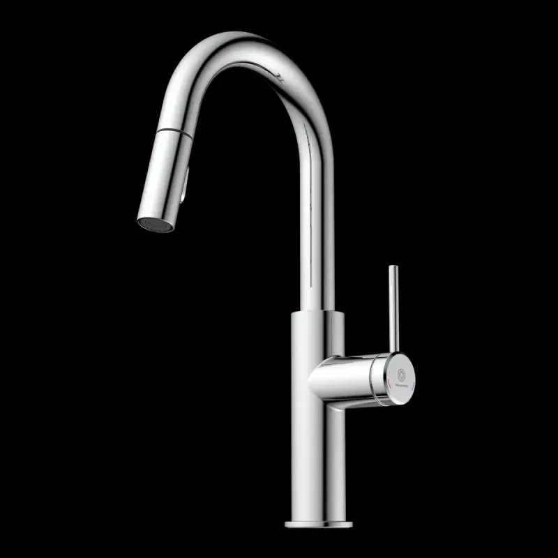 Wasserwerk Pull-Down Kitchen Prep Faucet in Chrome