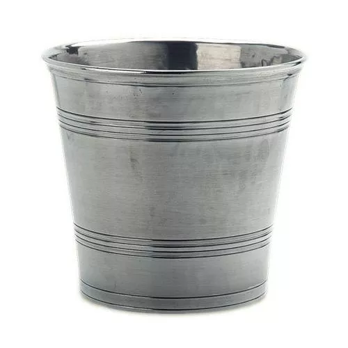 Wastebasket, 9.1" by Match Pewter