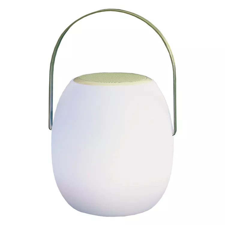 Whiteline Modern Living Portable Bluetooth Speaker - LED Design
