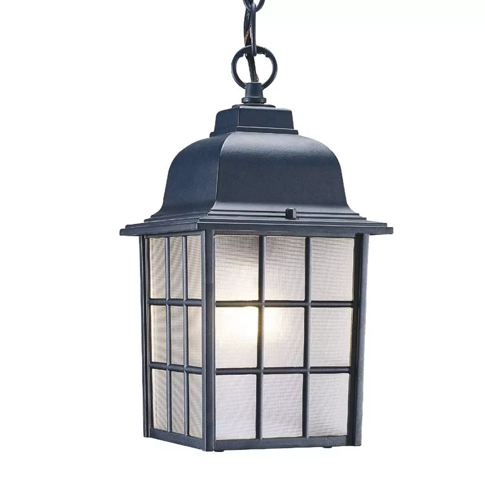Window Pane Lantern Hanging Light for Indoor or Outdoor Spaces