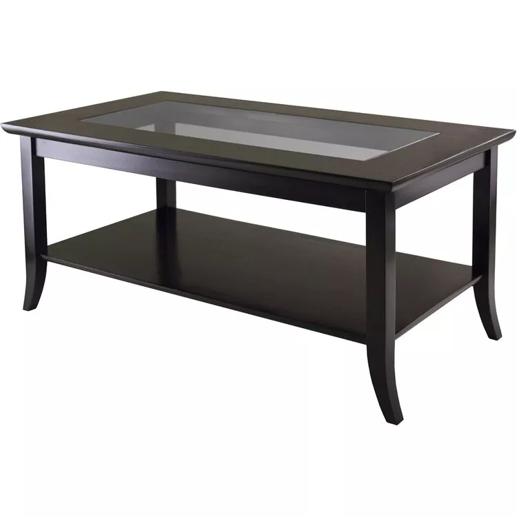 Winsome Genoa Rectangular Coffee Table, Espresso
