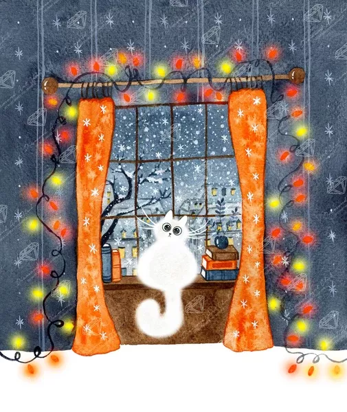 Winter Cat