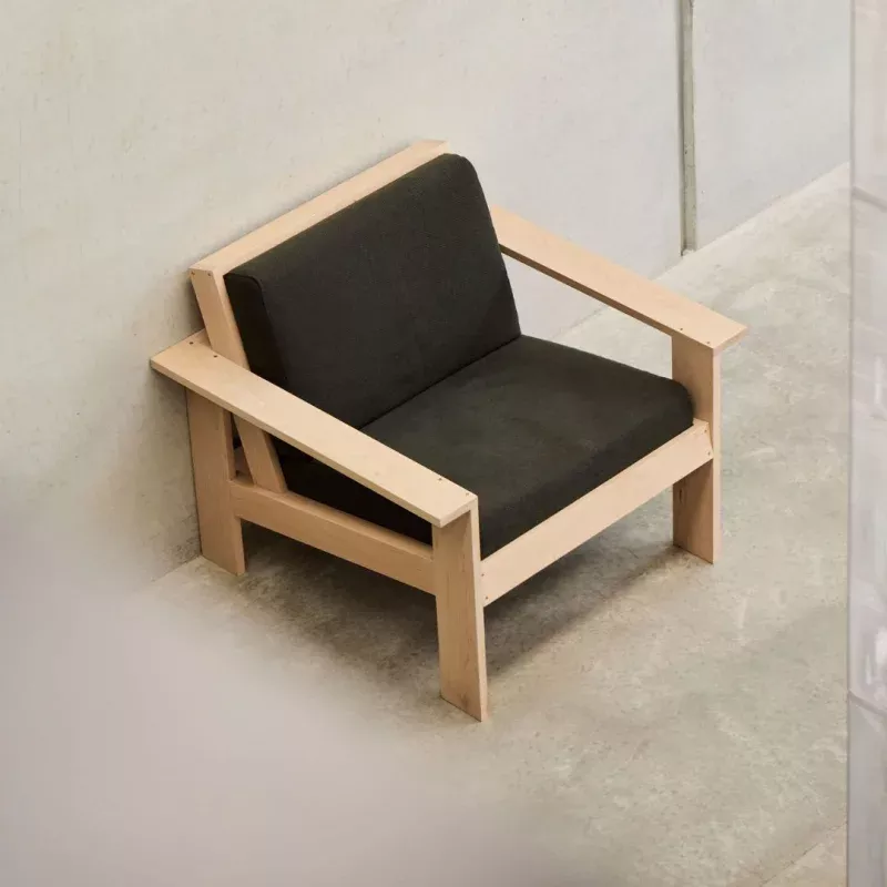 Wooden Lounge Chair
