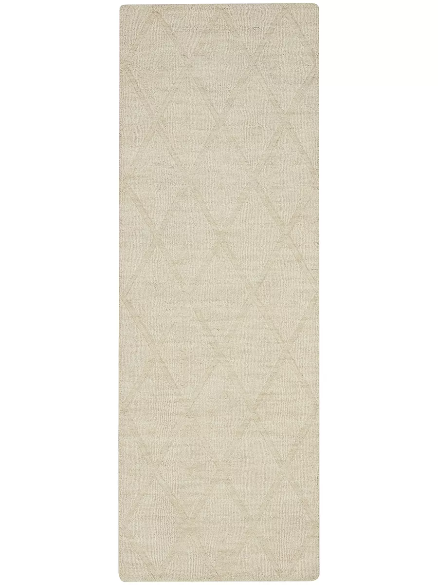 Wool Haven WOH01 Ivory 2' x 6' Rug