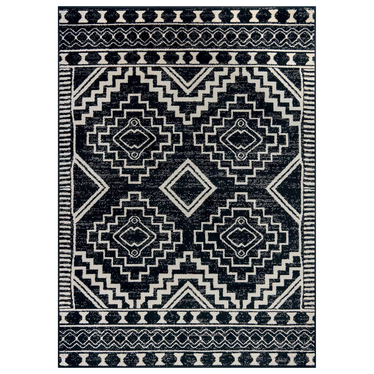 World Rug Gallery Transitional Bohemian Indoor Area Rug
